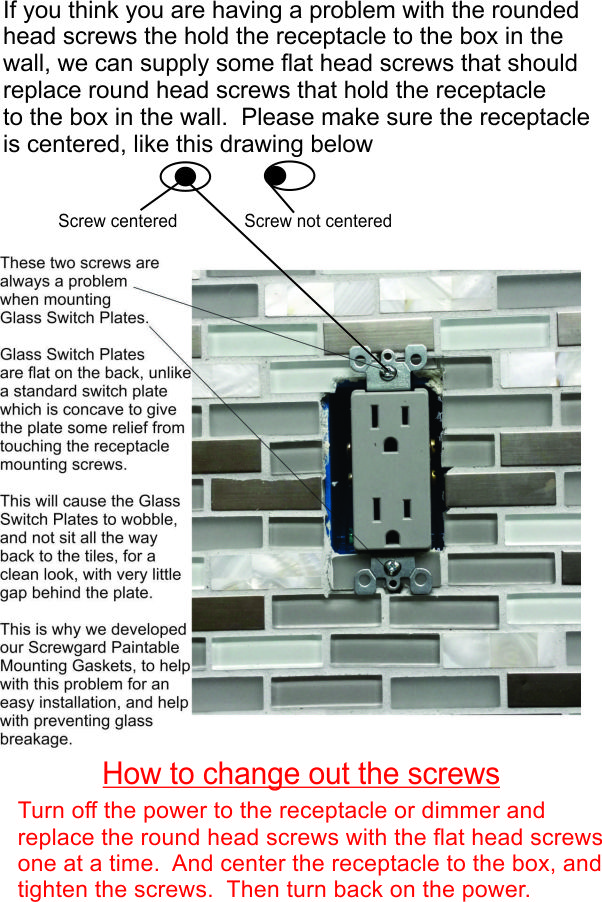 Frosted Glass Switchplates Glass Switch Plates Glass Outlet Cover